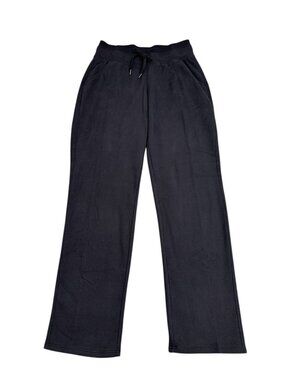 Tek Gear Pants Womens Small Black Fleece Causal Athleisure Lounge Warm Cozy